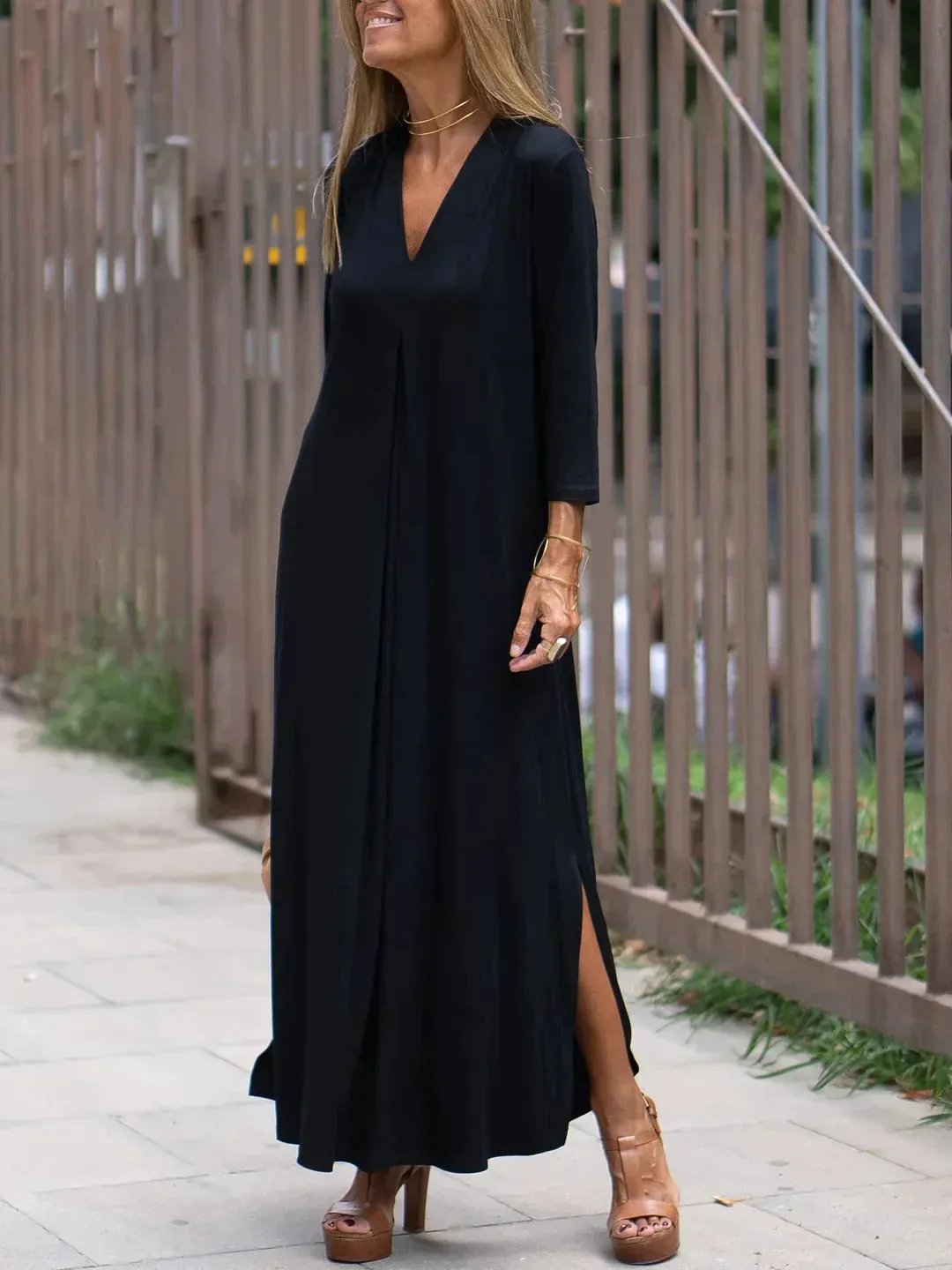 ALINA - Long slimming dress