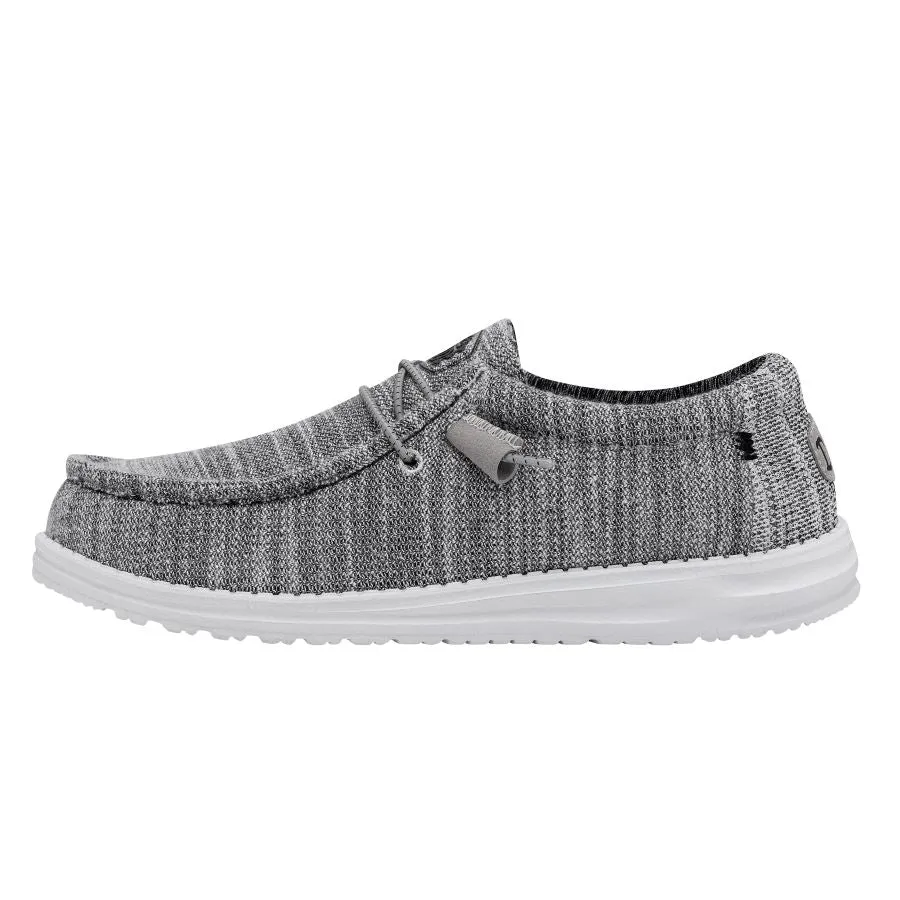 Hey Dude Mens Wally Stretch Mix Slip-On Shoes