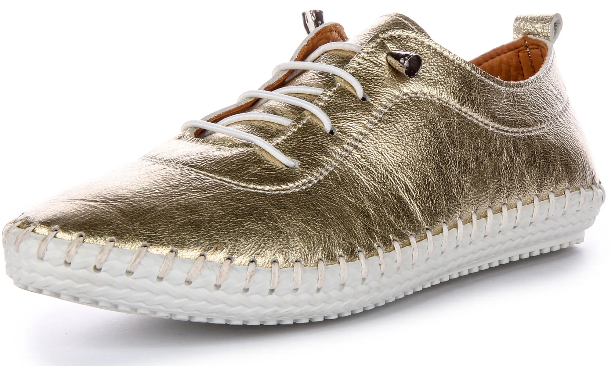 Justinreess England Lexi 2 In Gold For Women