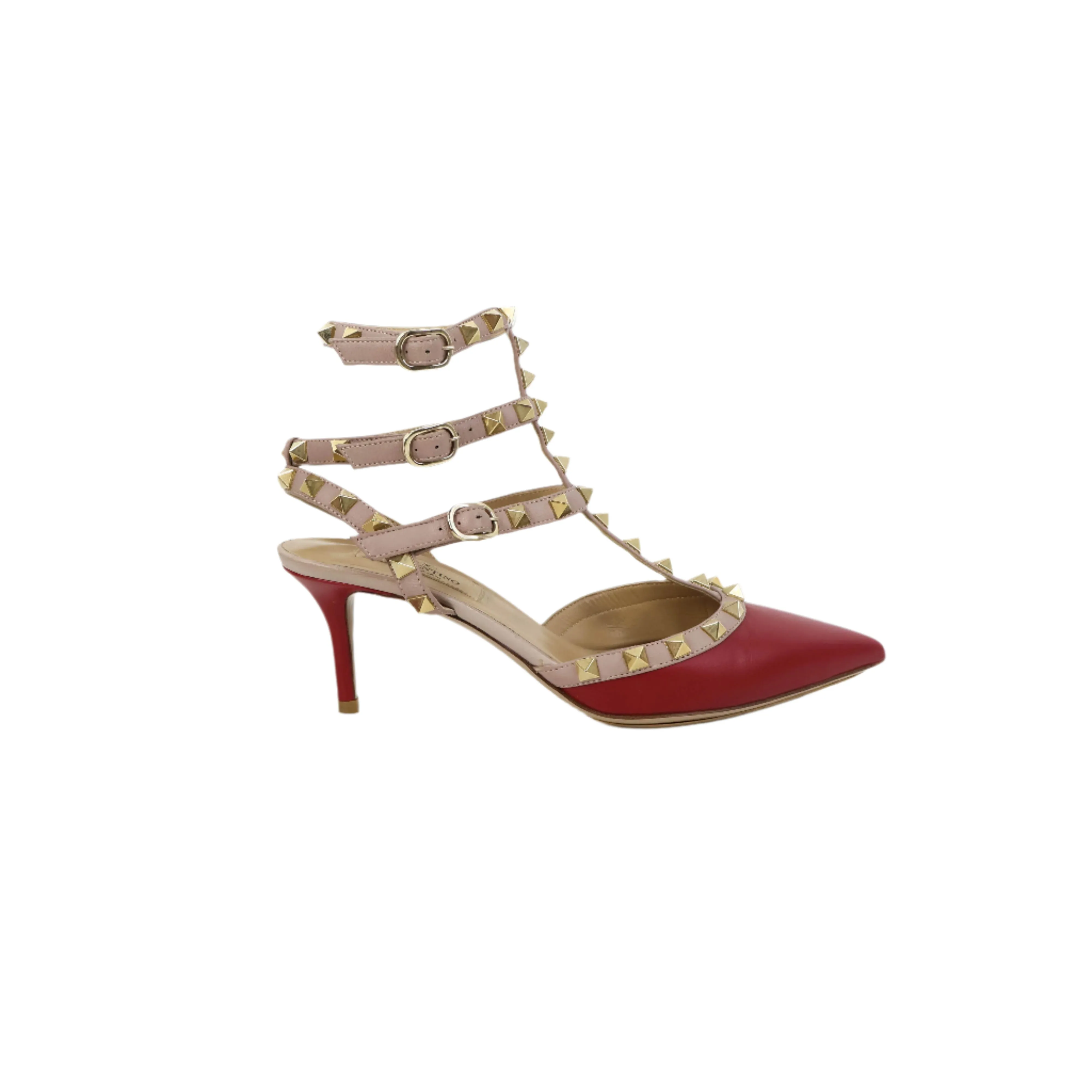 Valentino Rockstud High Heels Red 37